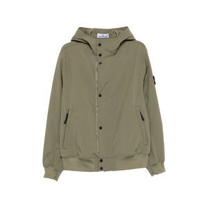 Stone Island Green Jackets - Hooded Jackets Men
